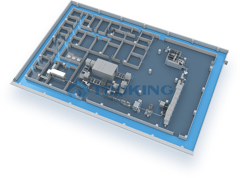 Solution intégrée pour la production de syringe préremplie